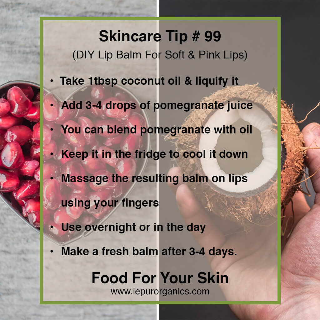 How to make an organic lip balm/ Lip tint at home?