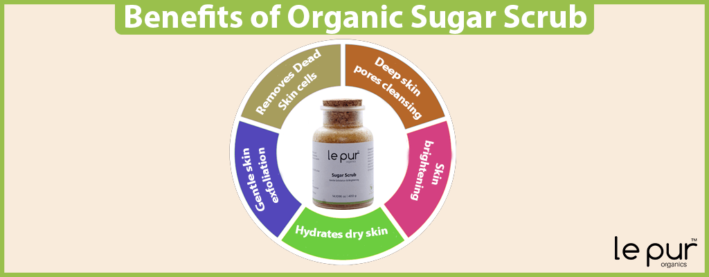 Organic Sugar Scrub by Le pur Organics