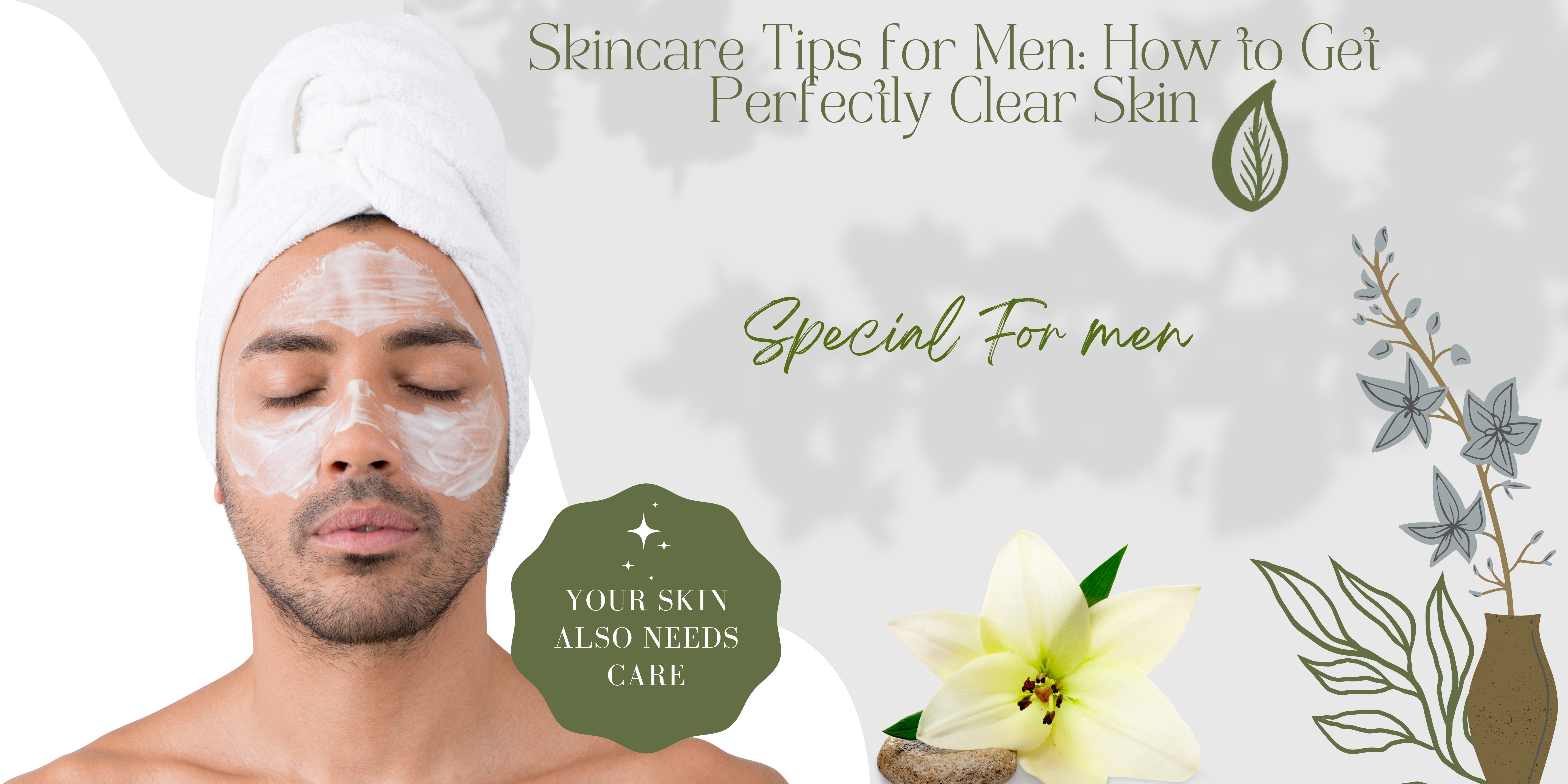 skincare tips for men